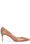 Christian Louboutin Kate Point-toe Pumps In Nude