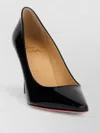 Christian Louboutin Kate Pumps Pointed Toe Stiletto Patent Sole In Black