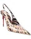 Christian Louboutin Katissima Patent Leather Slingback Pumps