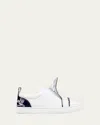 Christian Louboutin Kid's Funnyto Red-sole Low-top Sneakers, Toddler/kids