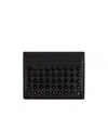 Christian Louboutin Kios Card Holder In Brown
