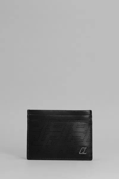 Christian Louboutin Kios Cardholder In Black