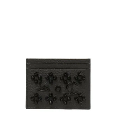 Christian Louboutin Kios Cardholder In Black