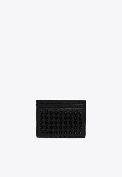 Christian Louboutin Kios Studded Leather Cardholder