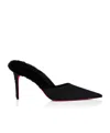 Christian Louboutin Km Fur In Black