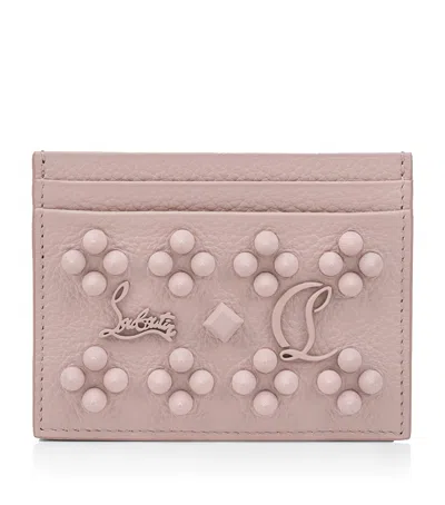 CHRISTIAN LOUBOUTIN KOIS LOUBINTHESKY LEATHER CARD HOLDER