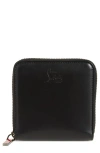 Christian Louboutin Kypi Leather Zip Wallet In Black