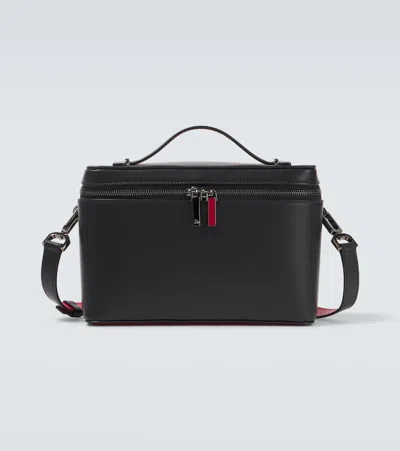 Christian Louboutin Kypipouch Leather Cross Body Bag In Black