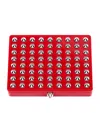 Christian Louboutin La Palette Refillable Case In Red