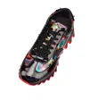 Christian Louboutin Lace Up Sneakers In Black