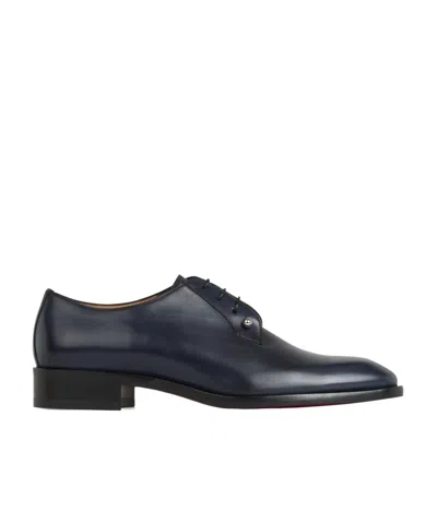Christian Louboutin Lacing Business Dress Shoes In Black