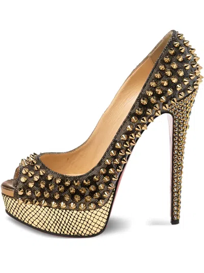 Pre-owned Christian Louboutin Lady Peep Pumps