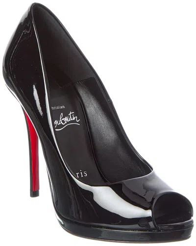 Christian Louboutin Lady Z 120 Patent Pump In Multi