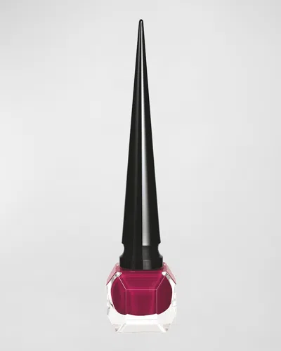 Christian Louboutin Lalaque Le Vernis Nail Colour, 0.2 Oz. In Delicotte Prune 213