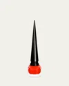 Christian Louboutin Lalaque Le Vernis Nail Color, 0.2 Oz. In Oranja Coccinella 506