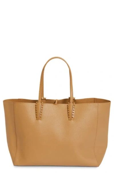 Christian Louboutin Large Cabata Soft Leather Tote Bag In Lionne