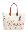Christian Louboutin Tote Cabata Large Aus Canvas Mit Leder In Beige