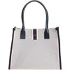 Christian Louboutin Large Nastroloubi Fique À Vontade Canvastote In Navy