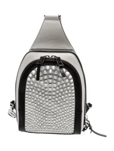 Pre-owned Christian Louboutin Leather Backpack In Multicolor