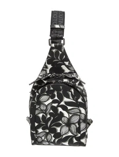 Pre-owned Christian Louboutin Leather Backpack W/ Tags In Multicolor