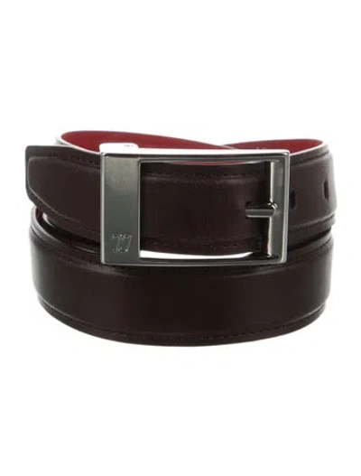 Pre-owned Christian Louboutin Leather Belt In Multi