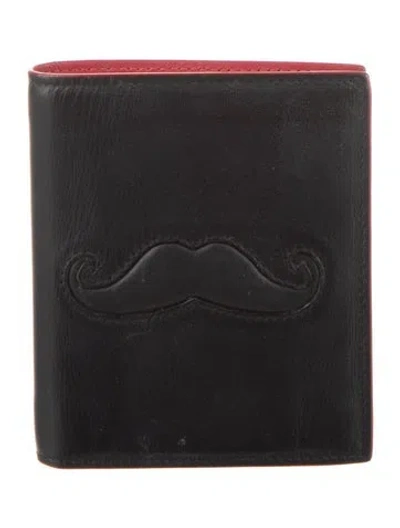 Pre-owned Christian Louboutin Leather Bifold Wallet In Multi