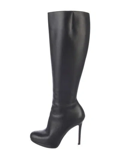 Pre-owned Christian Louboutin Leather Boots In Multi