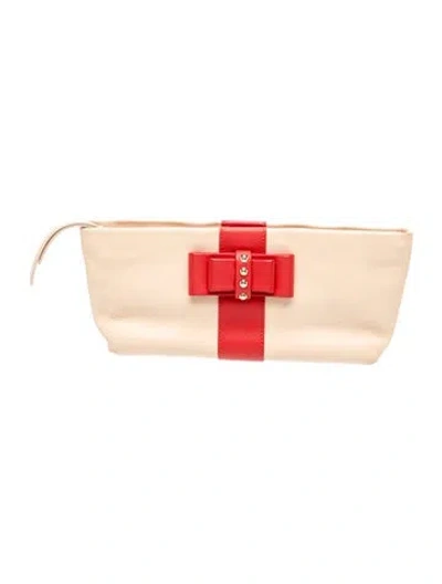 Pre-owned Christian Louboutin Leather Clutch