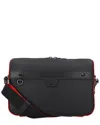 Christian Louboutin Ruisbuddy Leather Crossbody Bag In Black