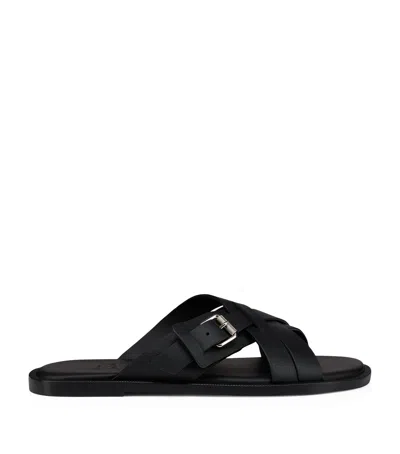 Christian Louboutin Leather Emircross Sandals