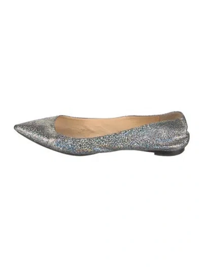 Pre-owned Christian Louboutin Leather Flats