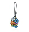 Christian Louboutin Leather Flower Bag Charm