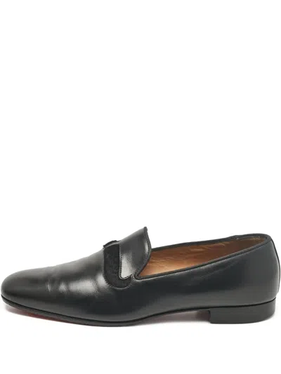Pre-owned Christian Louboutin Leather Loafers