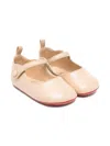 Christian Louboutin Leather Mary Jane Ballerinas In Pink