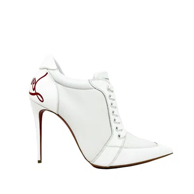 Christian Louboutin Leather Pumps In White
