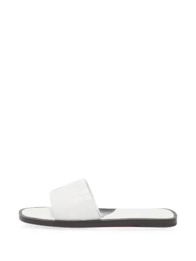 Pre-owned Christian Louboutin Leather Sandals In White