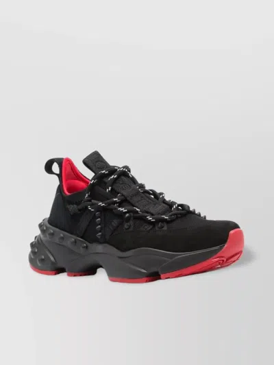 Christian Louboutin Leather Trailrun Sneakers Chunky Sole