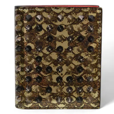 Pre-owned Christian Louboutin Leather Wallet (bi-fold) ()