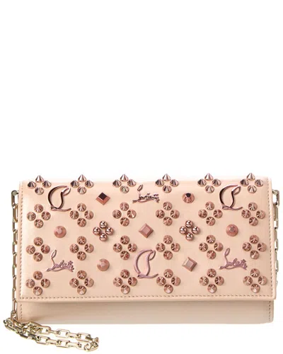 CHRISTIAN LOUBOUTIN CHRISTIAN LOUBOUTIN LEATHER WALLET ON CHAIN