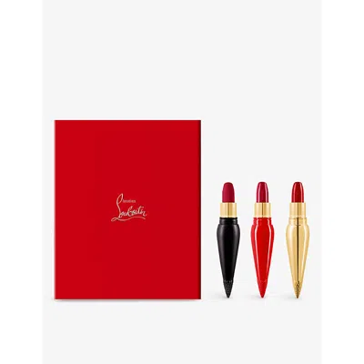 Christian Louboutin Lip Rouge Trio Set In Multi