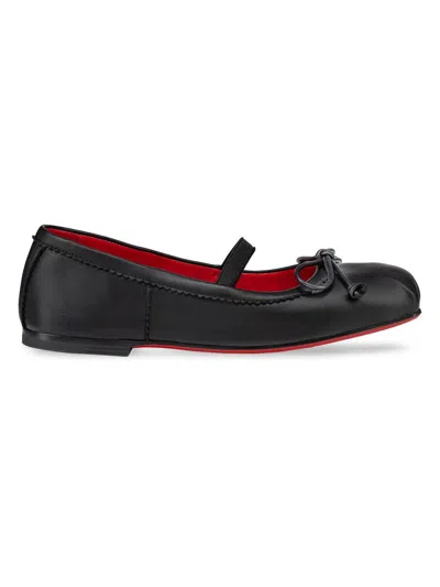 Christian Louboutin Little Girl's & Girl's Baballet In Black