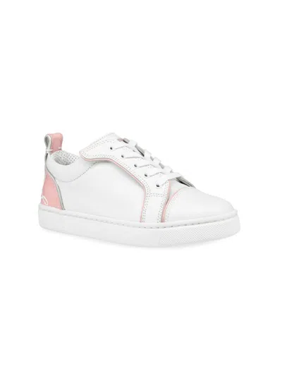 Christian Louboutin Little Kid's & Kid's Funnyto Sneakers In Pink