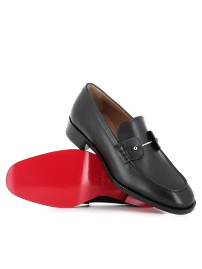 Christian Louboutin Loafer Chambelimoc Flat In Black