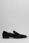 Christian Louboutin Dandy Chick Orlato Velvet Loafers