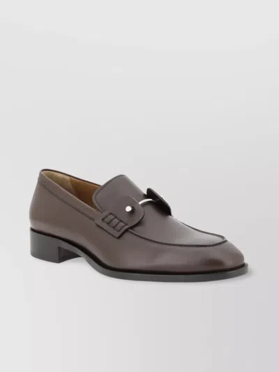 Christian Louboutin Loafers Featuring Buckle And Ring Hardware