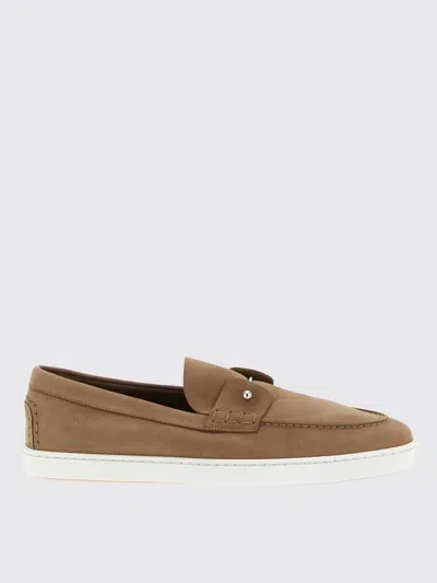 CHRISTIAN LOUBOUTIN CHRISTIAN LOUBOUTIN LOAFERS MEN BEIGE