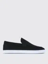 Christian Louboutin Loafers Men Black In Animal Print