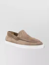 Christian Louboutin Loafers With Suede Finish And Rubber Sole