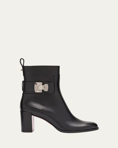 CHRISTIAN LOUBOUTIN LOCK 70MM BOOTIES