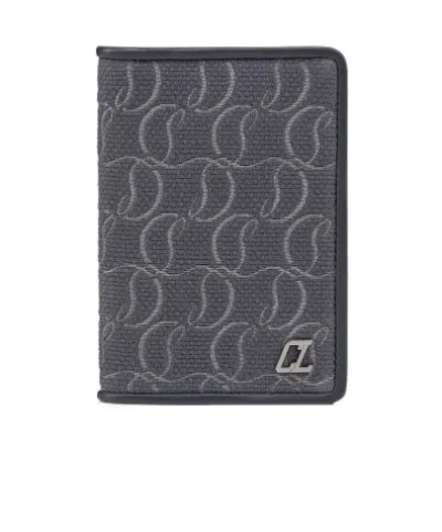 Christian Louboutin Logo Card Pack In Black
